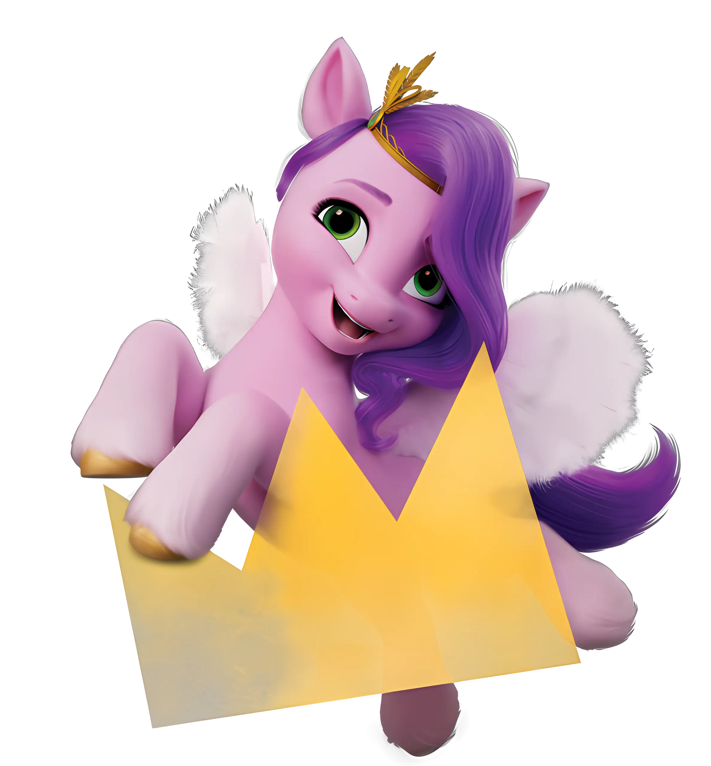 Purple Pony with Crown