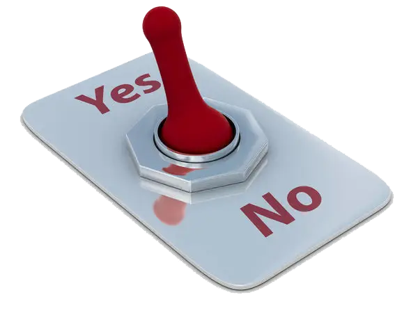 Yes-No Toggle Switch