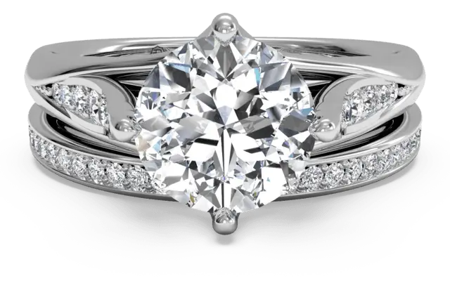 Diamond Ring with a Sparkling Gemstone
