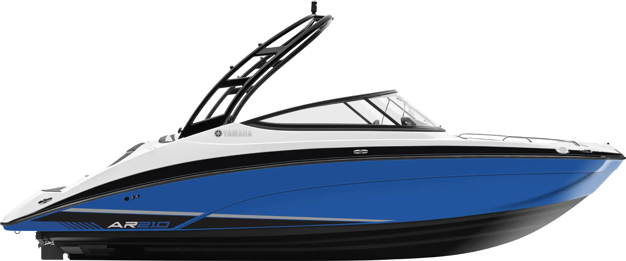 Elegant Blue Motorboat for Water Adventures