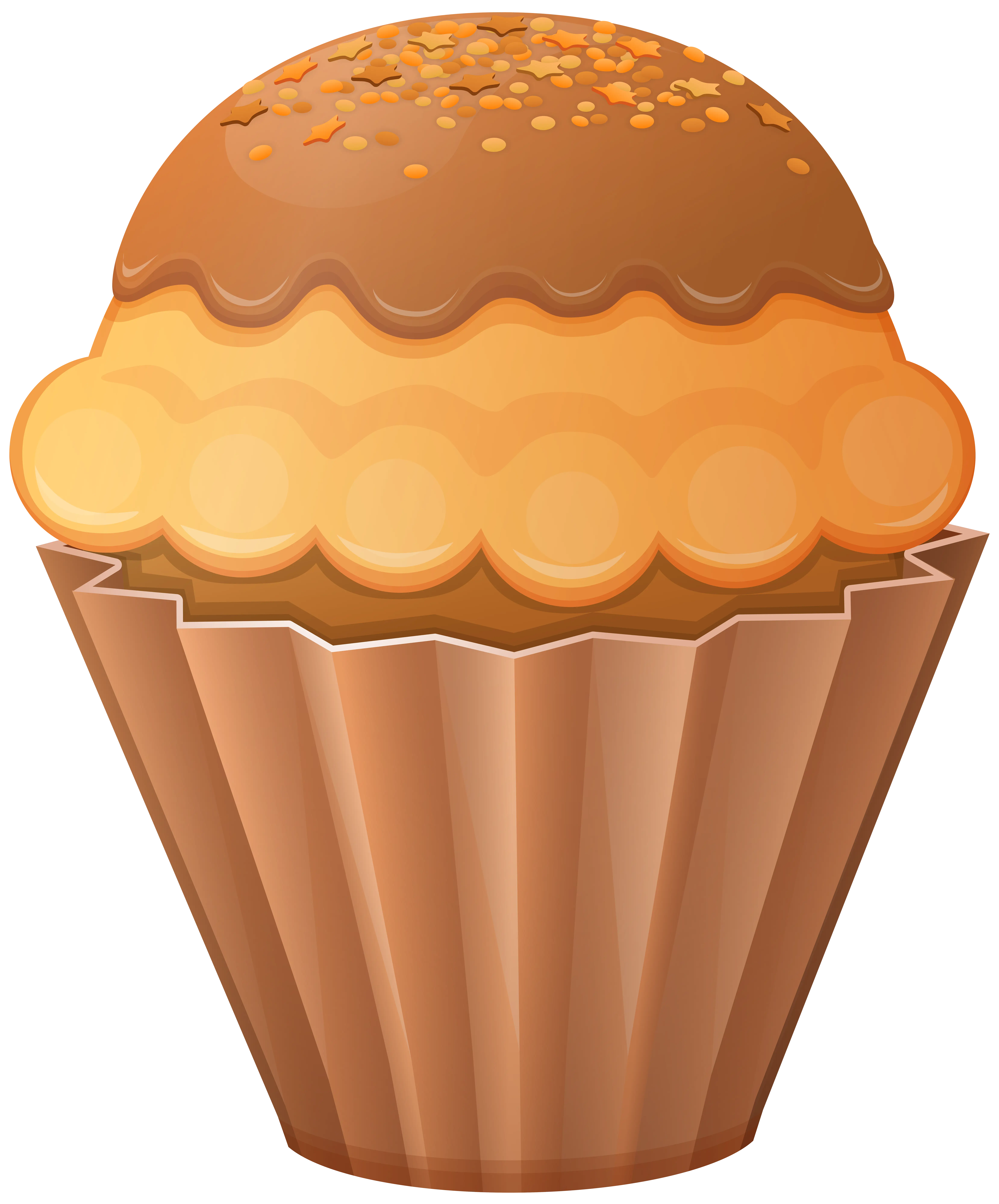 Decorative Chocolate Cupcake