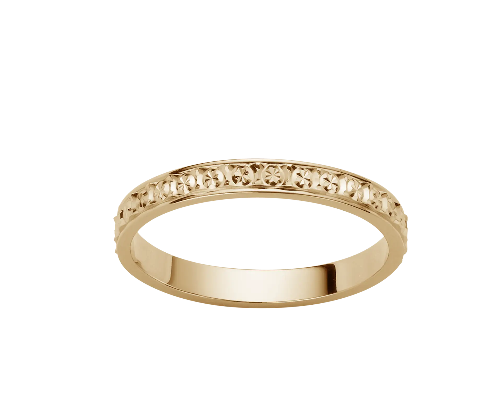 Golden Ring with Fine Detailing