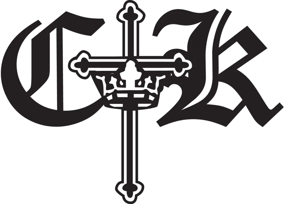 Cross and Crown Religious Symbol