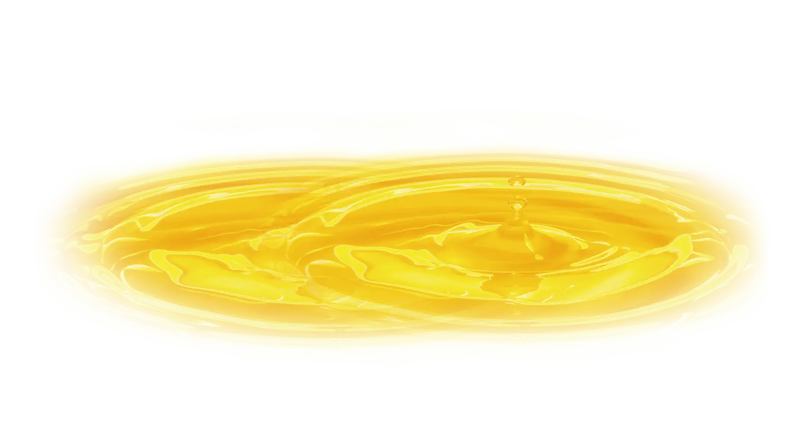 Abstract Yellow Swirl Light Effect