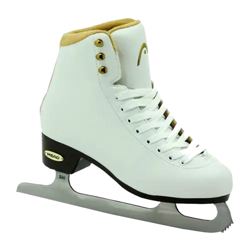 White Figure Skating Shoe