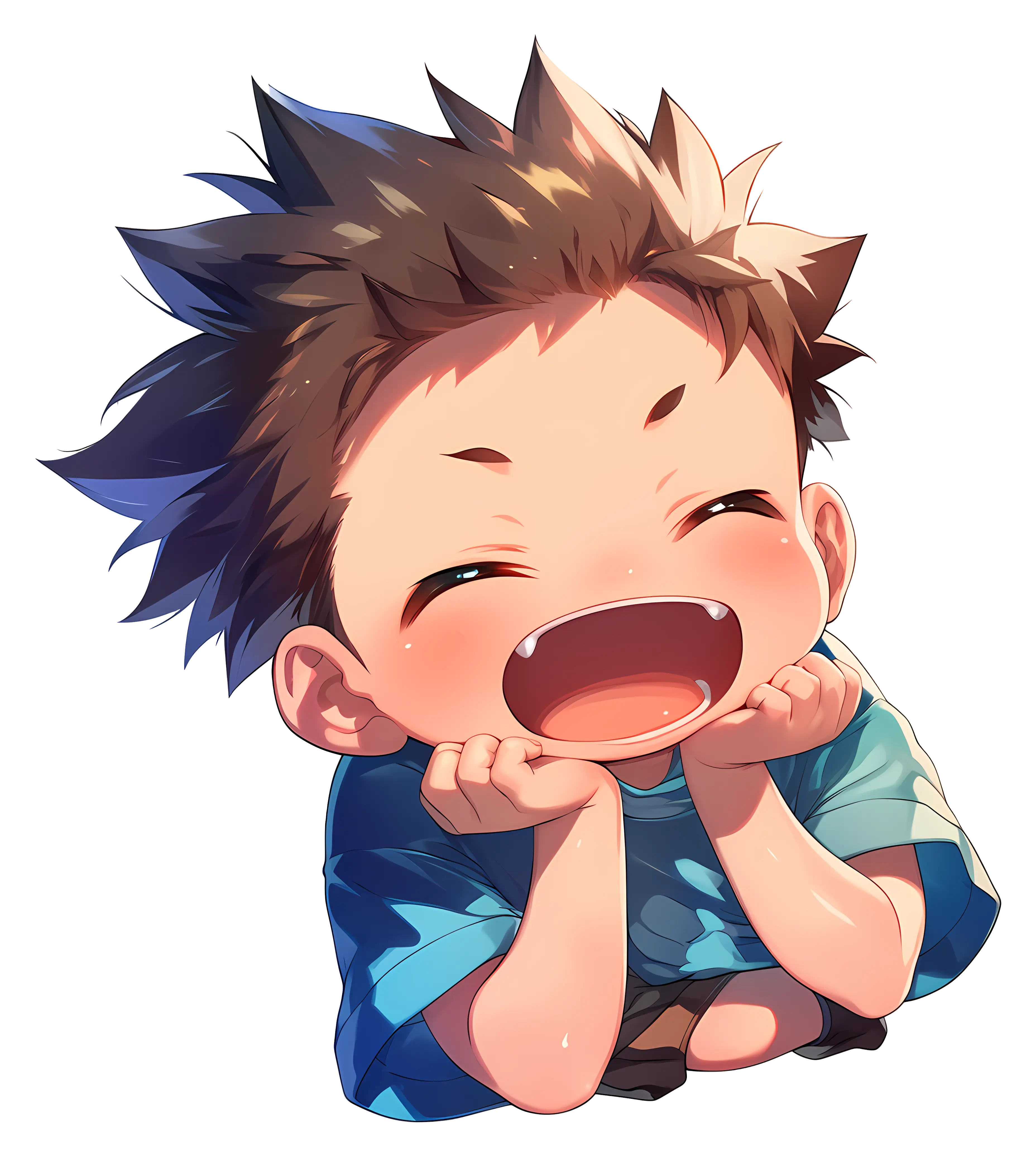 Laughing Child Cartoon