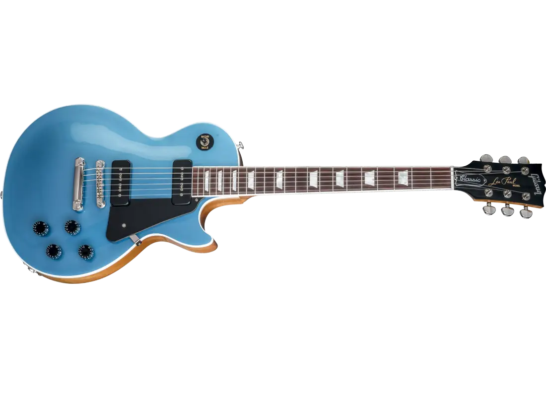 Blue Electric Guitar for Rock Performances