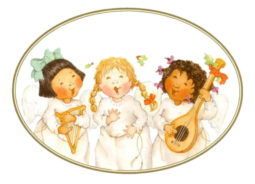 Cute Singing Angels
