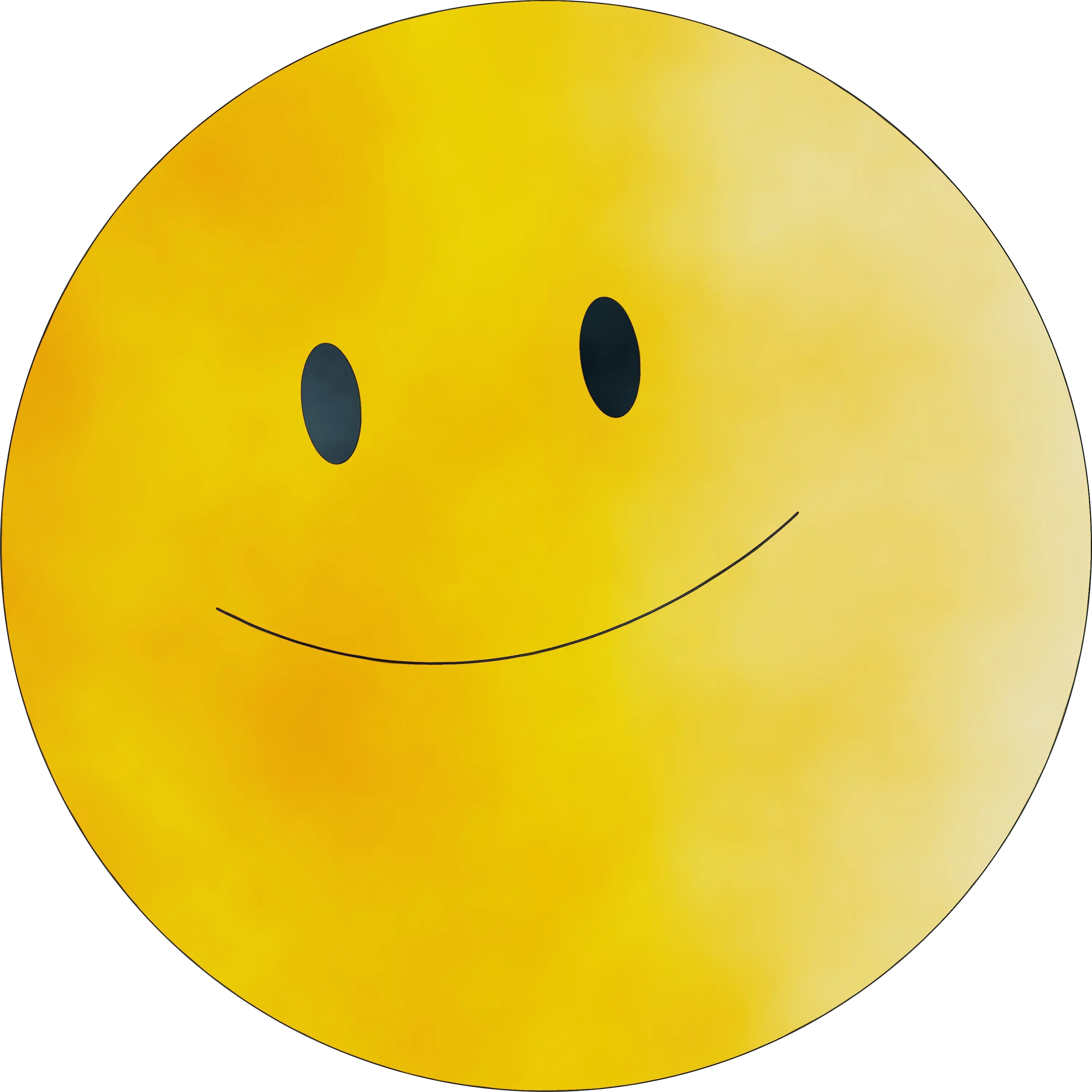 Bright Yellow Smiley Face Design