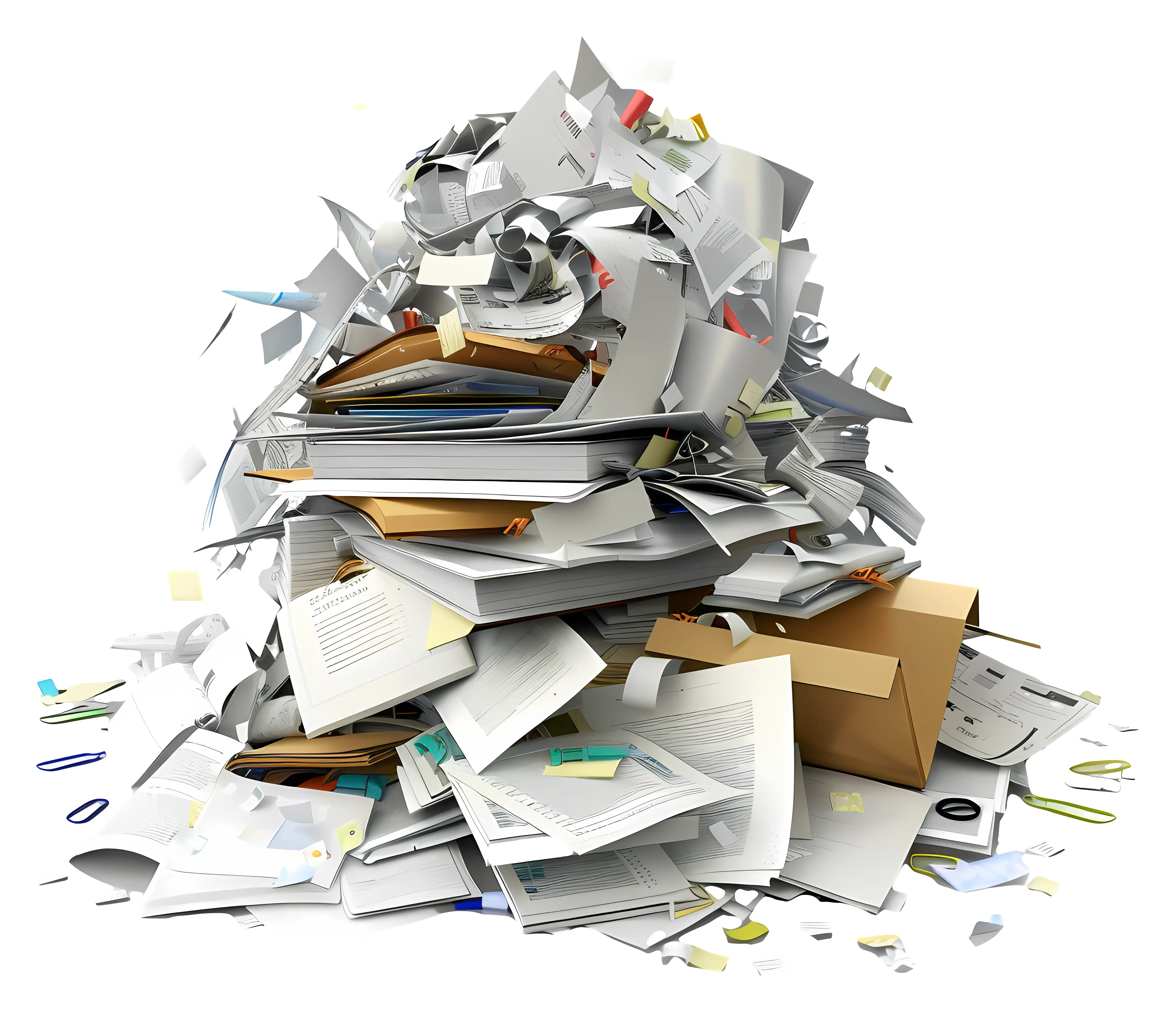 Messy Pile of Papers