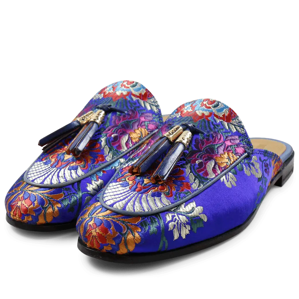 Elegant Embroidered Slippers
