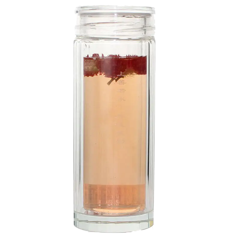 Transparent Glass Jar with Liquid