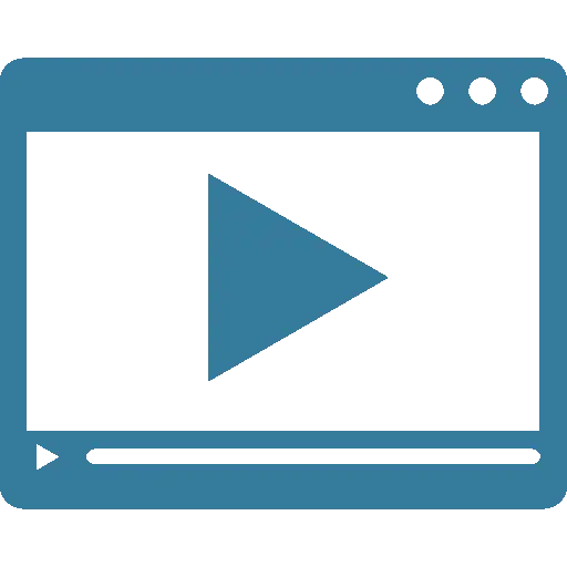 Video Player with Play Icon