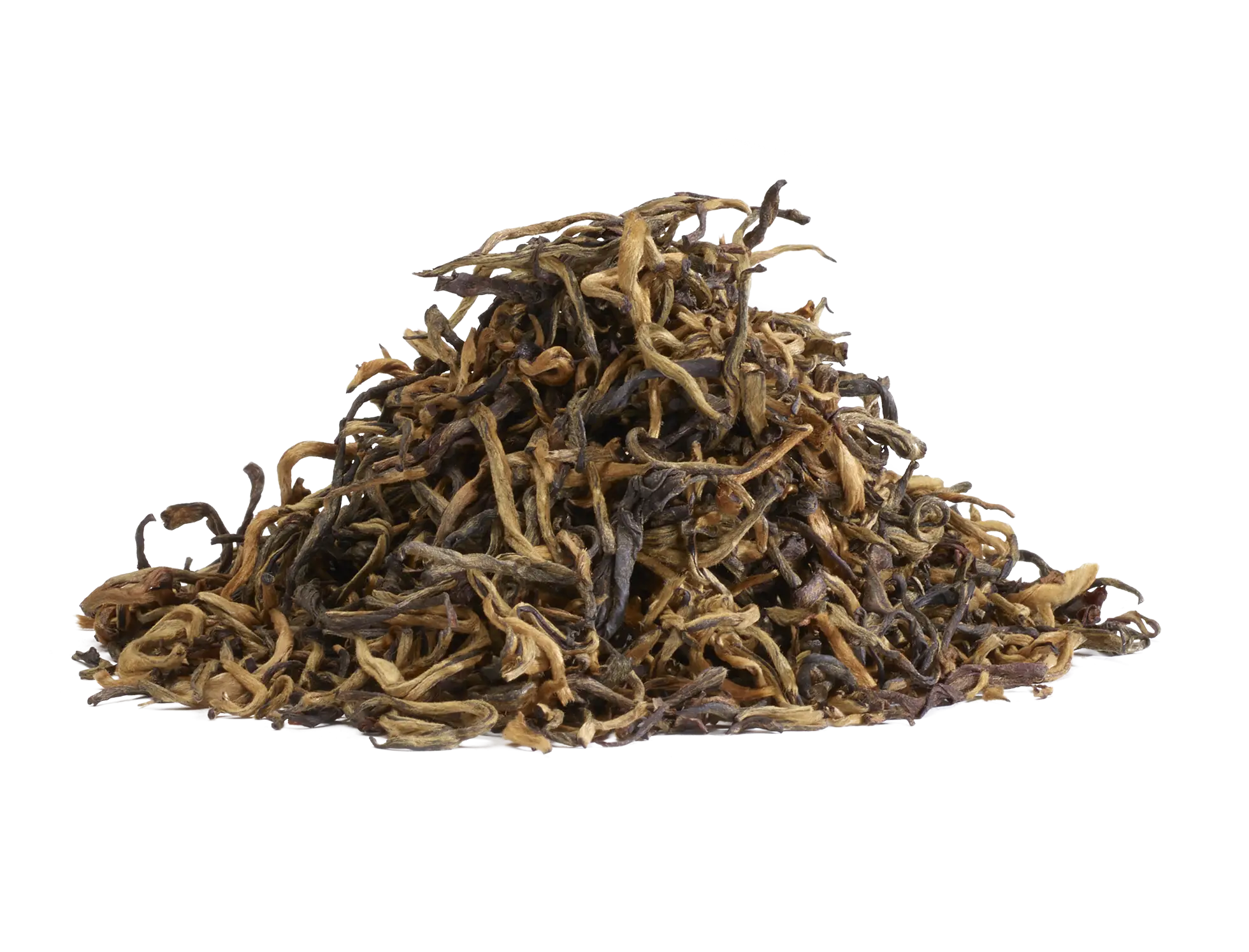 Pile of Dried Loose Tea Leaves
