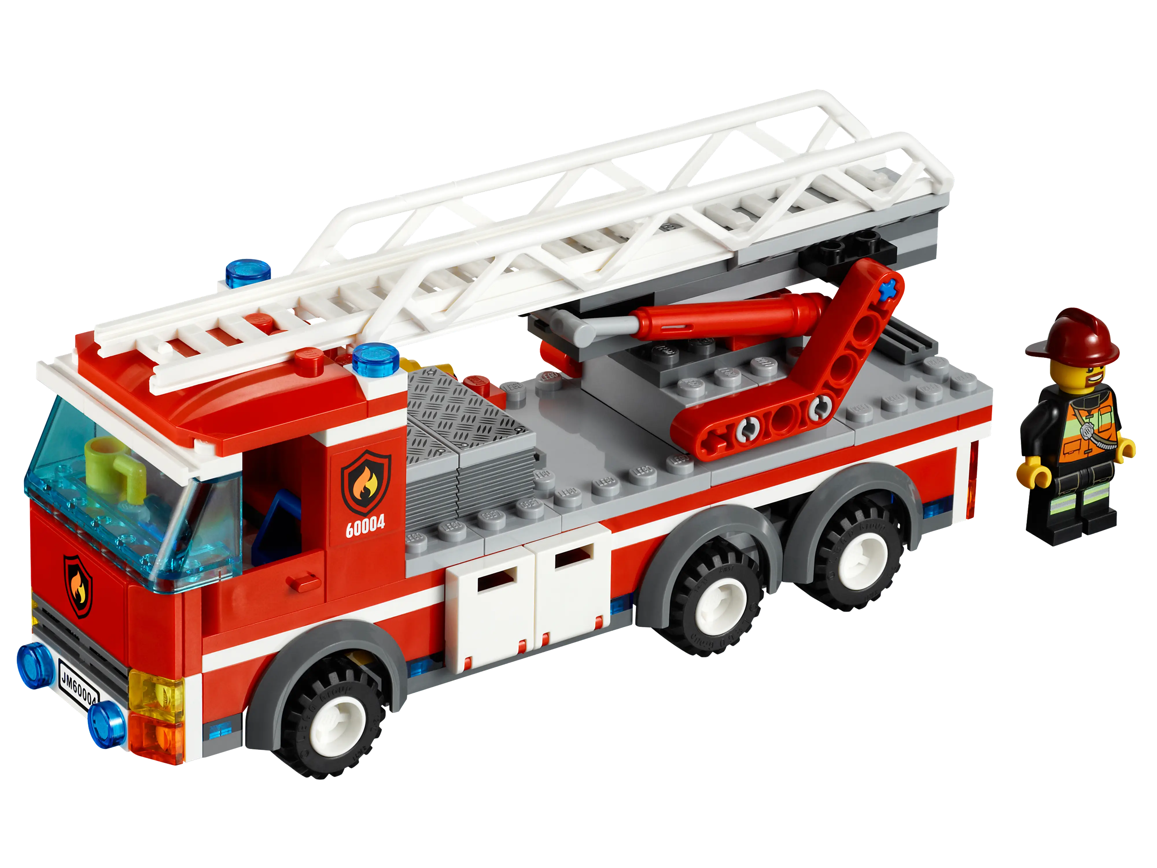 Lego Firetruck Toy with Firefighter Figure