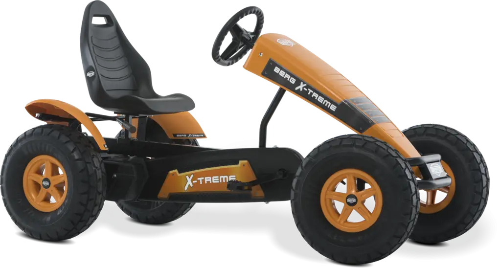 Orange Go-Kart Vehicle