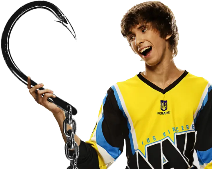 Person Holding a Hook