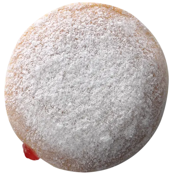 Powdered Jelly Donut Dessert