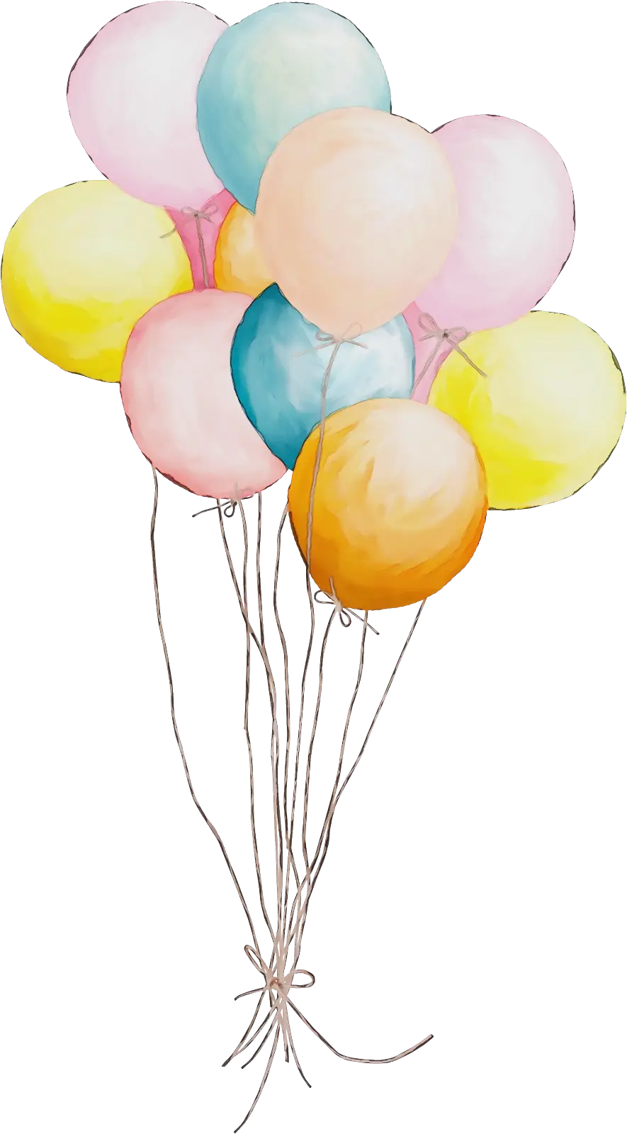 Colorful Balloons Bouquet for Festive Events