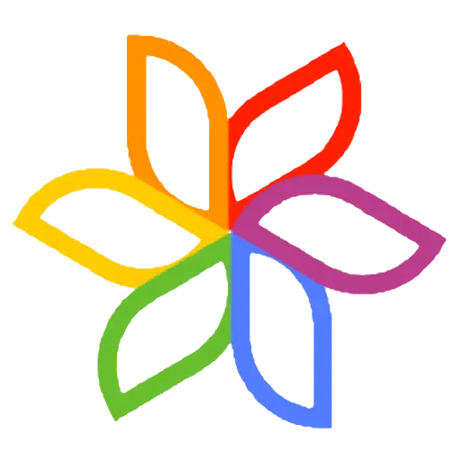Colorful Flower Symbol