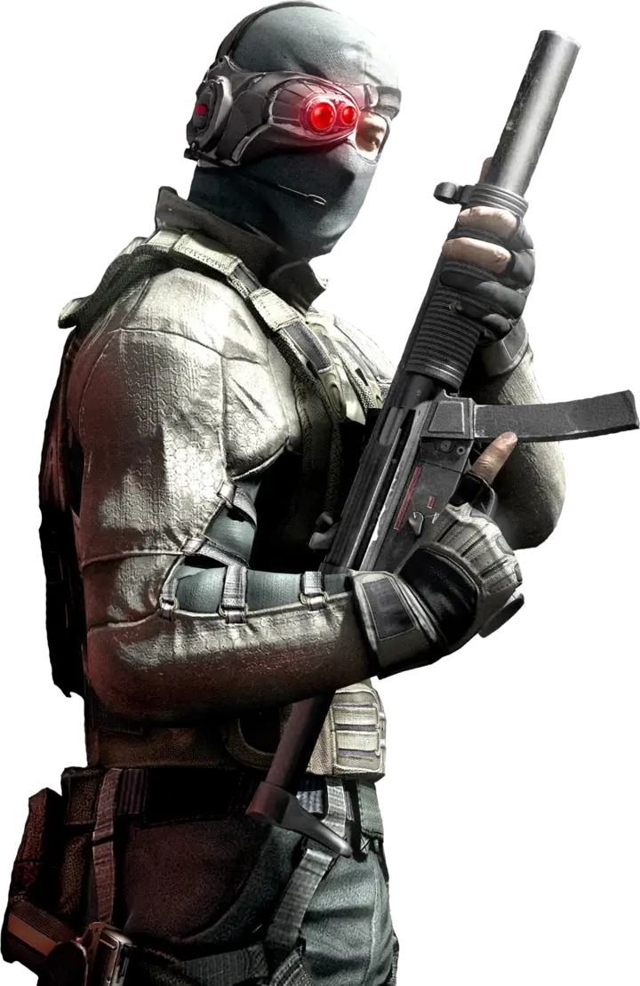 Armed Soldier Character