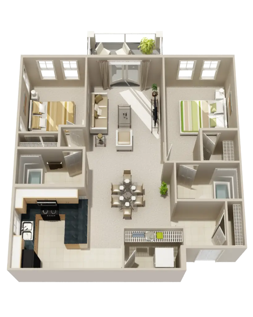 Apartment Floor Layout Design