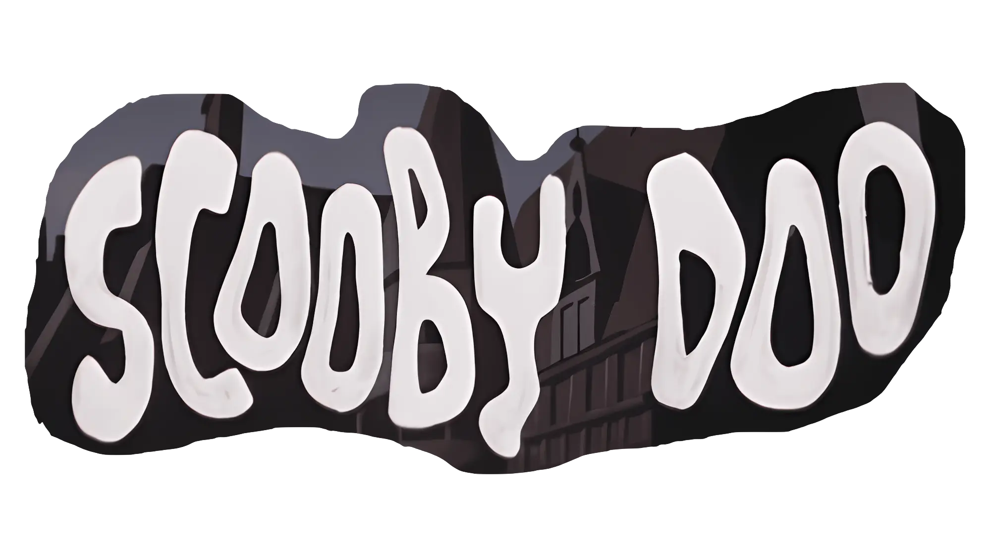Scooby-Doo Logo in Black