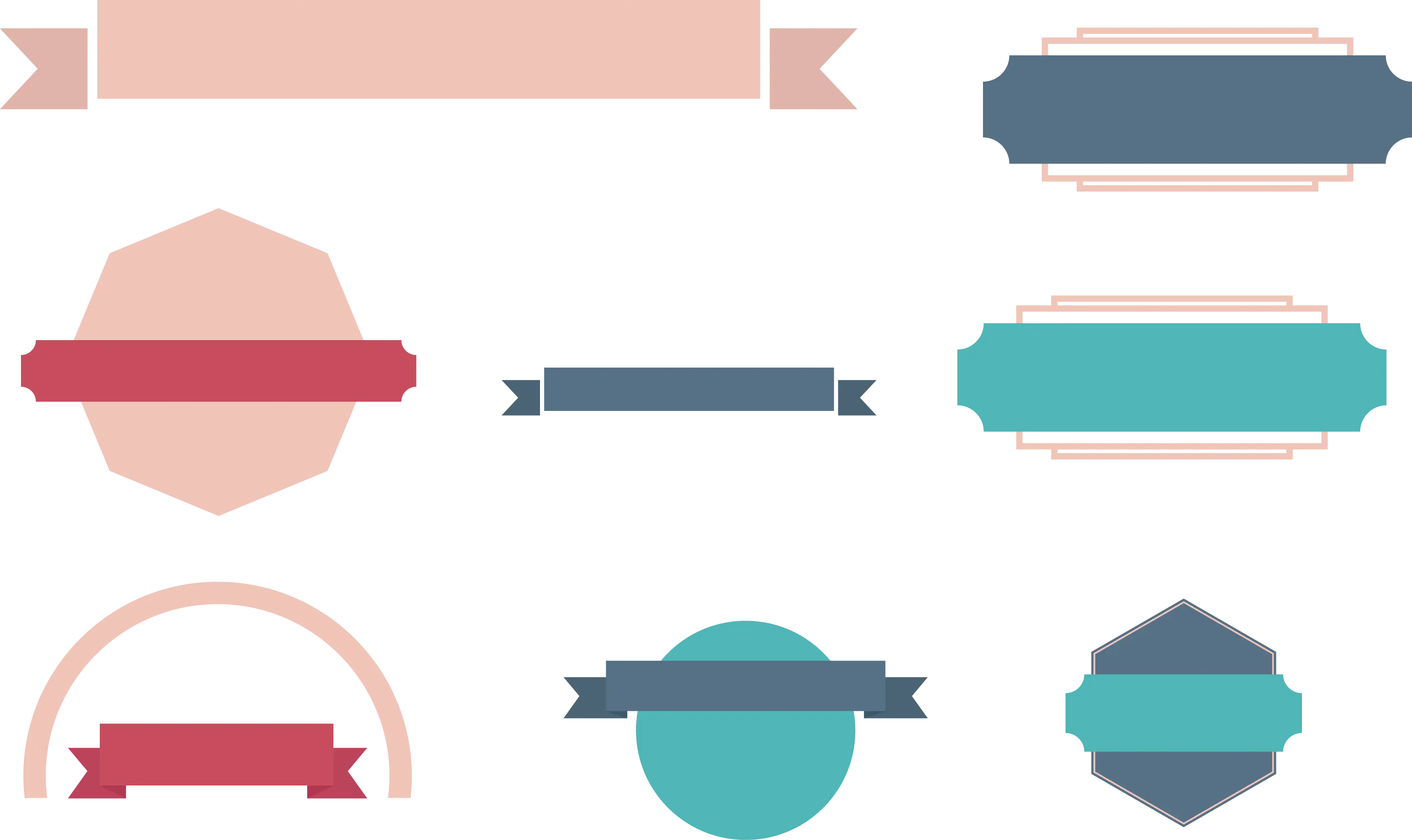 Colorful Decorative Labels
