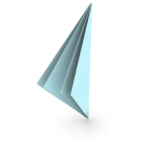 Minimalistic Paper Airplane Design