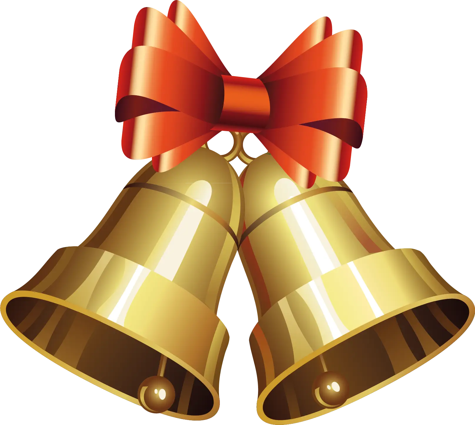 Golden Bells for Christmas Celebration