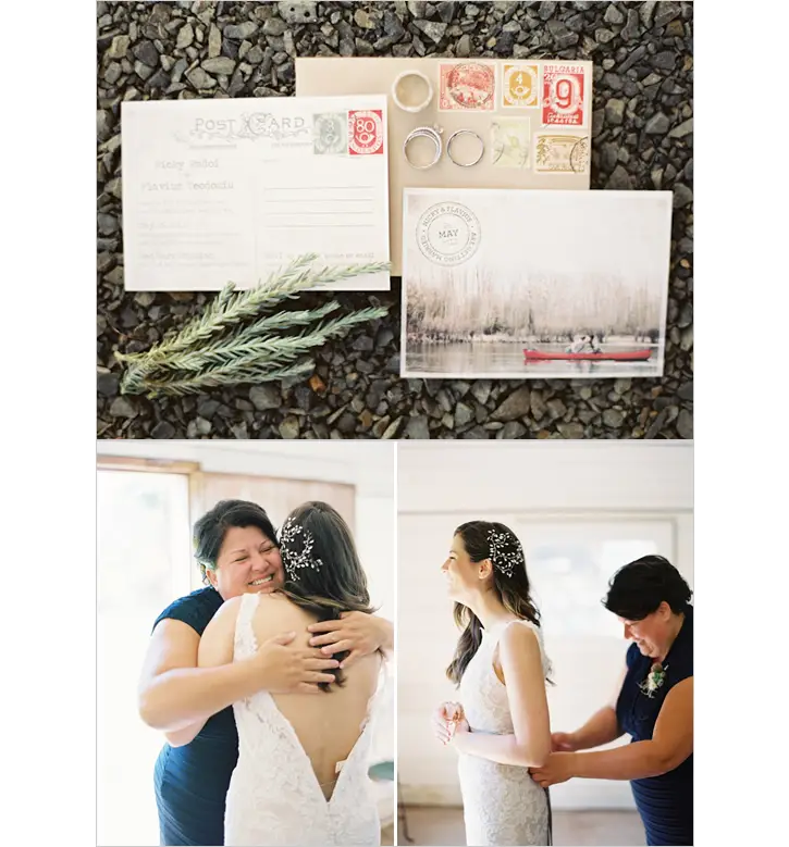 Bride Preparing for Wedding