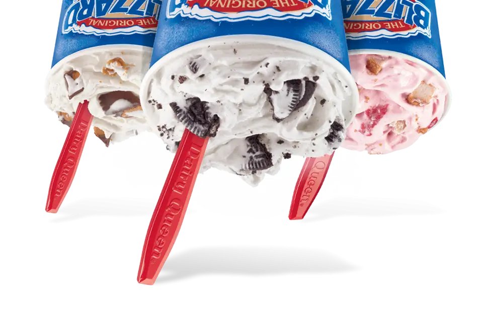 Delicious Blizzard Ice Cream Treats
