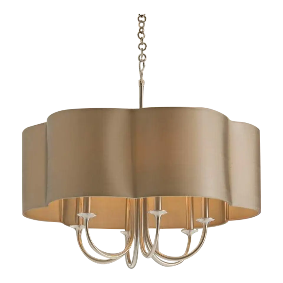 Beige Pendant Chandelier with Elegant Design