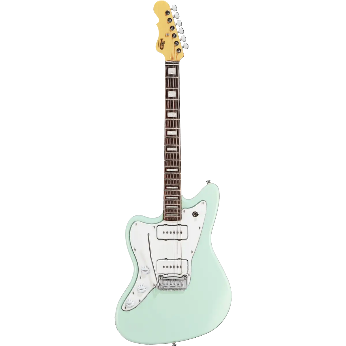 Mint Green Electric Guitar