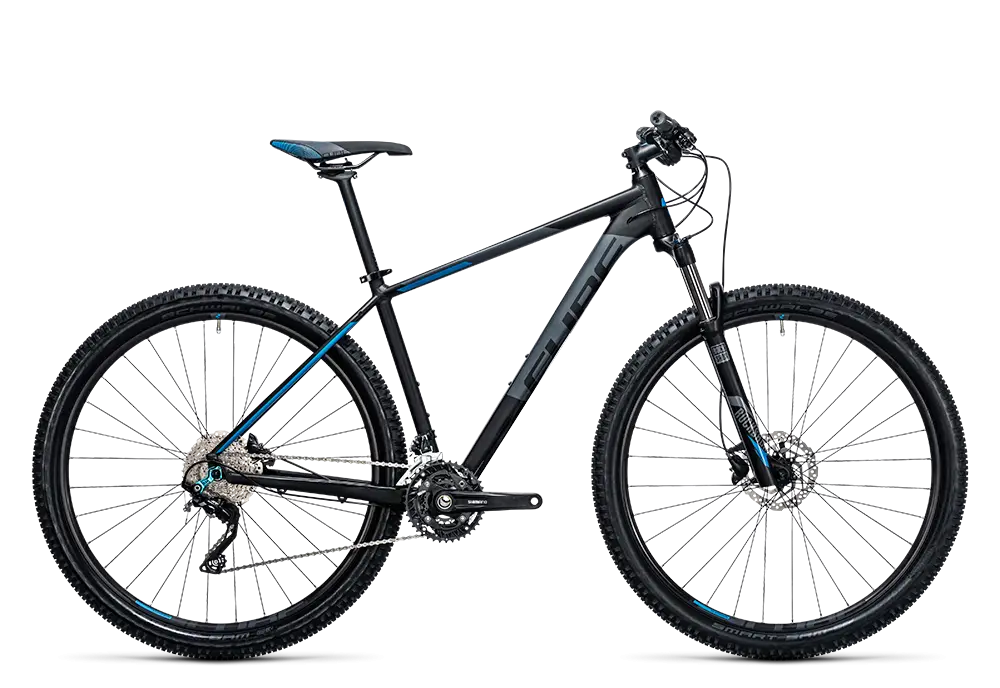 Black Mountain Bike for Outdoor Cycling