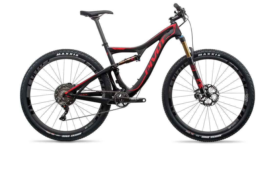 Black and Red Mountain Bike for Off-Road Adventures