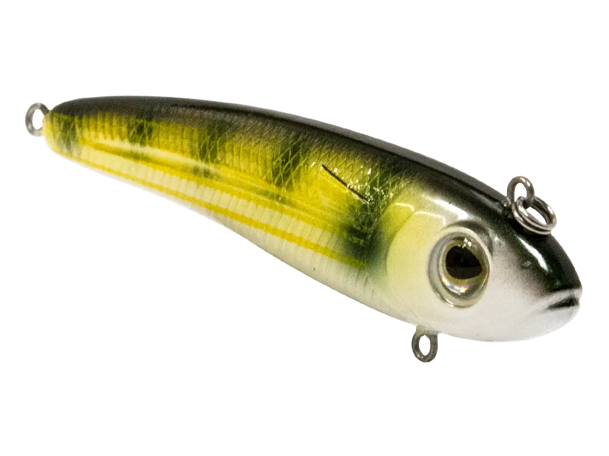 Yellow and Green Fishing Lure