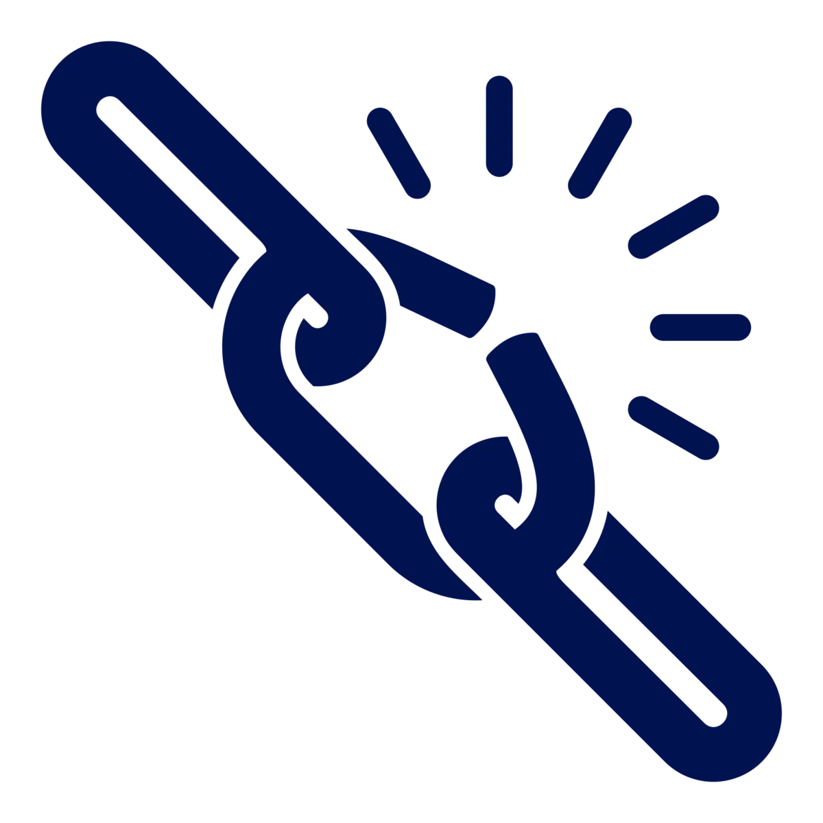 Broken Chain Symbol