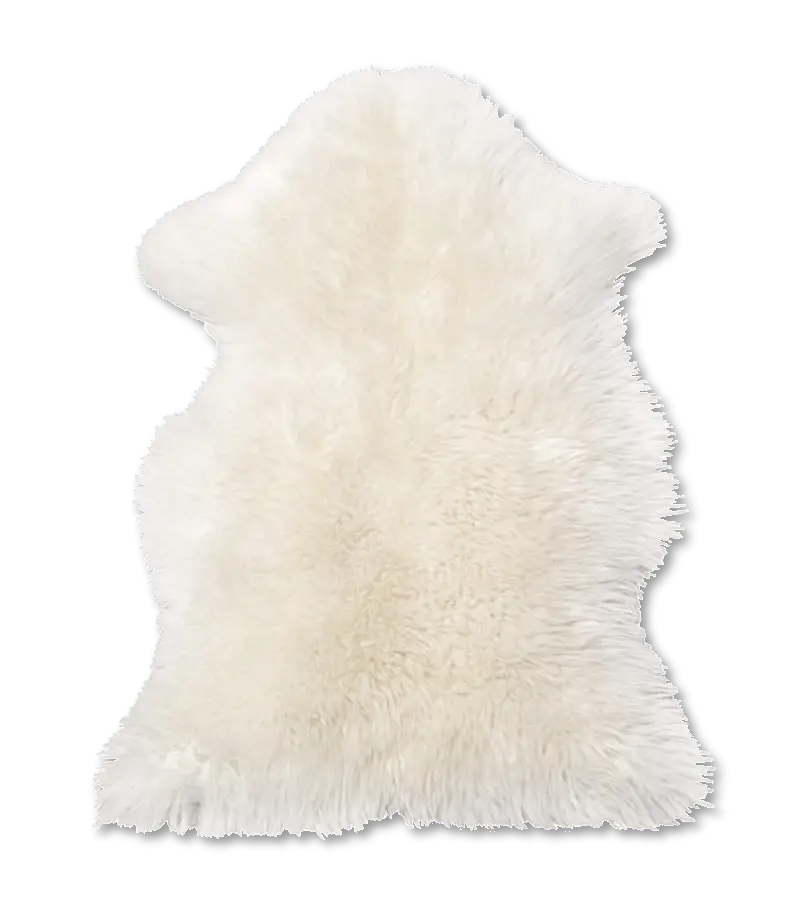 White Fur Rug for Cozy Home Decor