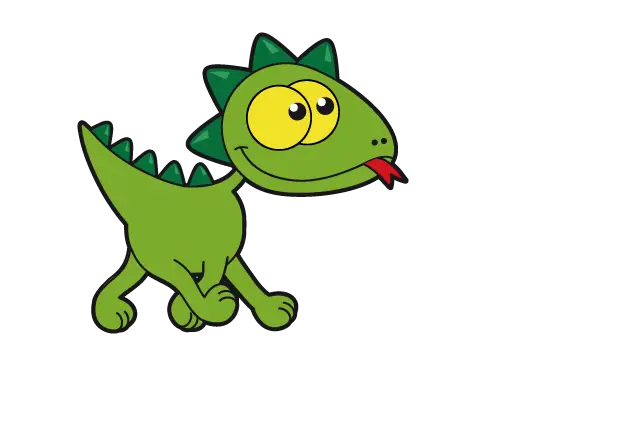 Cute Cartoon Dinosaur
