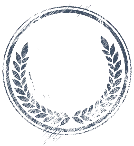 Distressed Laurel Wreath