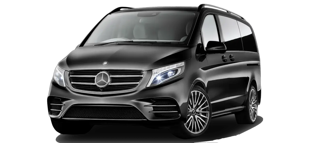 Black Mercedes-Benz Van for Luxury Travel