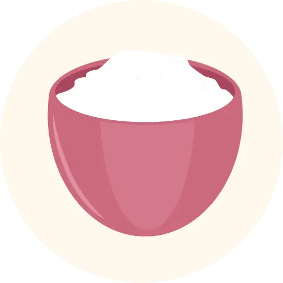 Bowl of Granulated Sugar