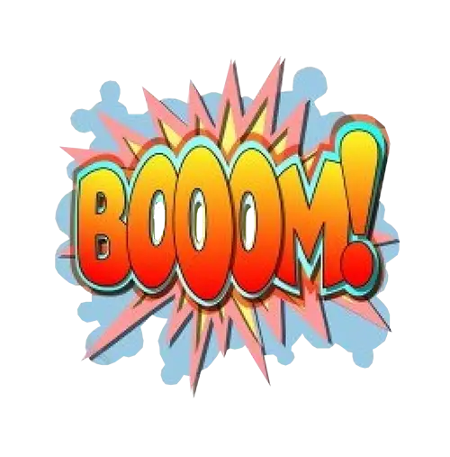 Boom Comic Text Explosion