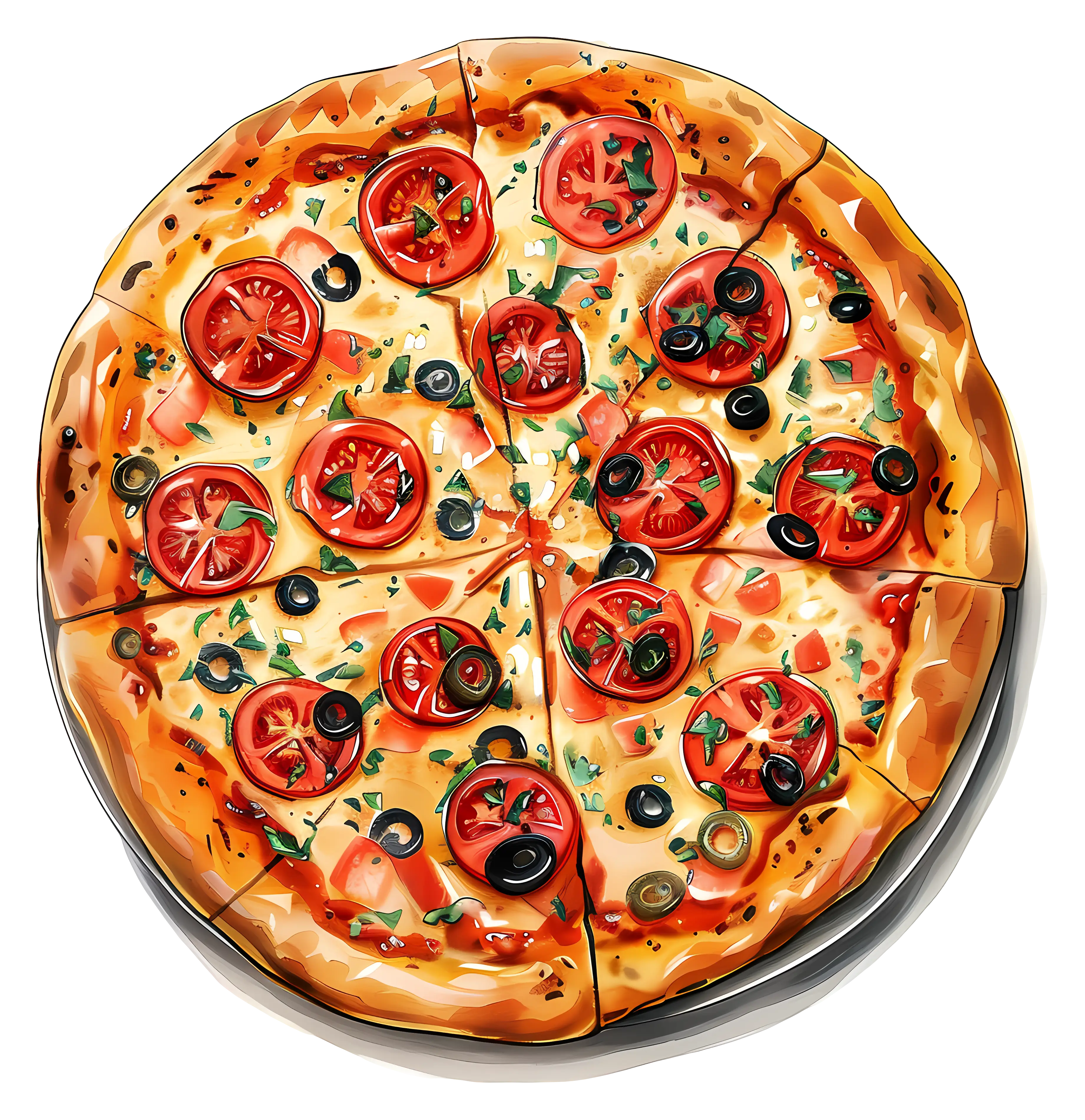 Delicious Fresh Pizza