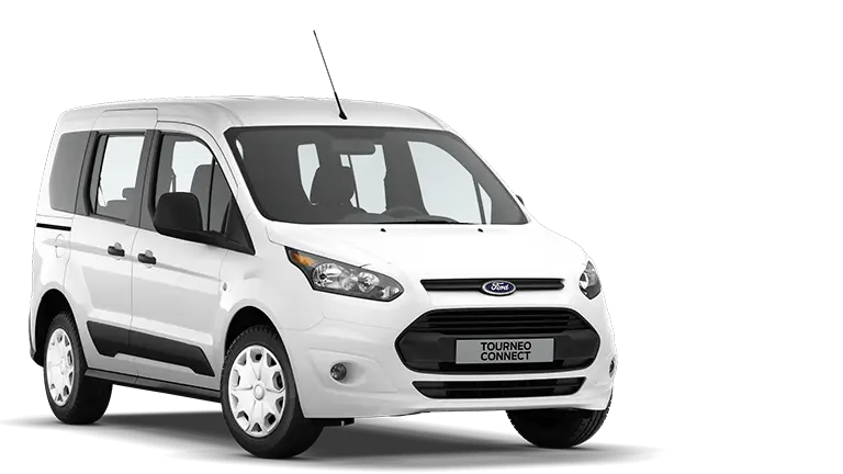 White Ford Touring Car