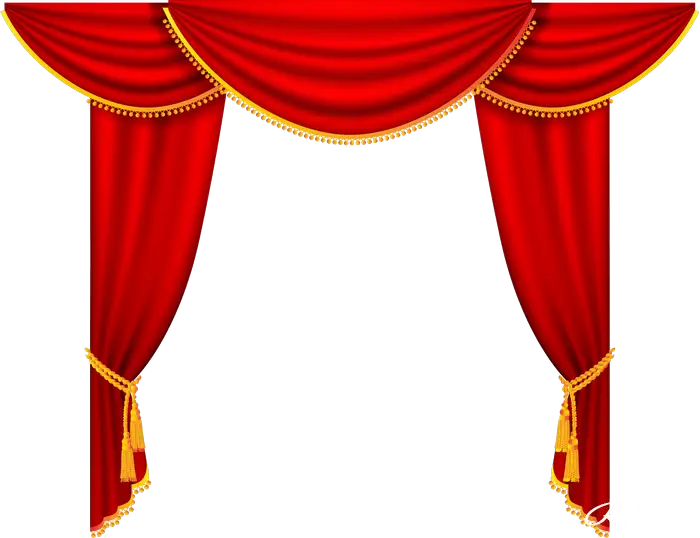 Red Theater Curtains