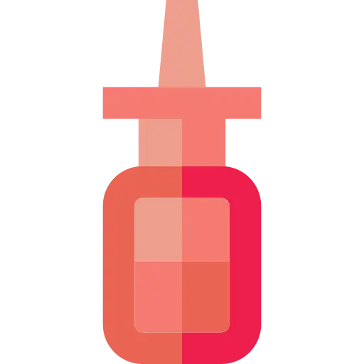 Nose Spray Bottle for Healthcare Use