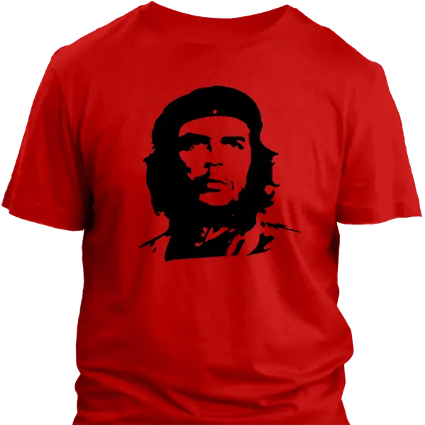Red T-shirt with Graphic Face