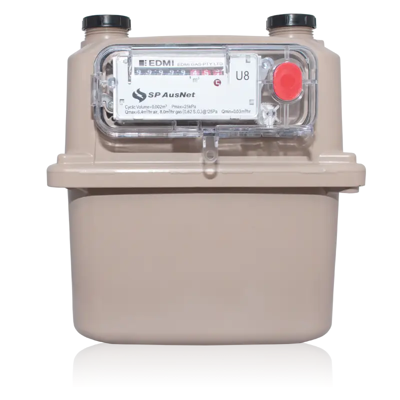 Utility Gas Meter Device